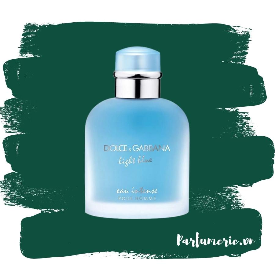 Nước hoa nam Light Blue Eau Intense tươi mát, mạnh mẽ, phóng khoáng