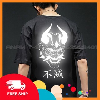 Áo thun in hình Áo thun Phản Quang Quỷ Oni 02 Nam Nữ cực chất