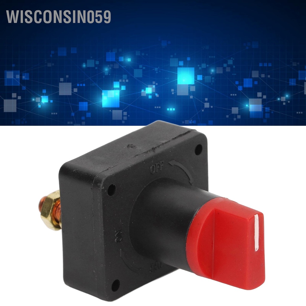 Công Tắc Ngắt Kết Nối Pin Bằng ABS Mạ Đồng Cách Nhiệt 300A