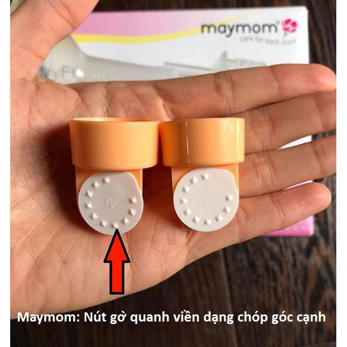 Van trắng/ Gioăng cao xu dùng máy hút sữa sản xuất bởi Maymom (giá 1 chiếc) phụ kiện máy hút sữa