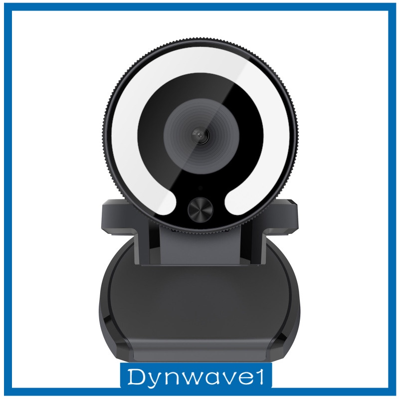 [DYNWAVE1] 1080P Webcam with Light Face Cam for Laptop Desktop Streaming Gaming