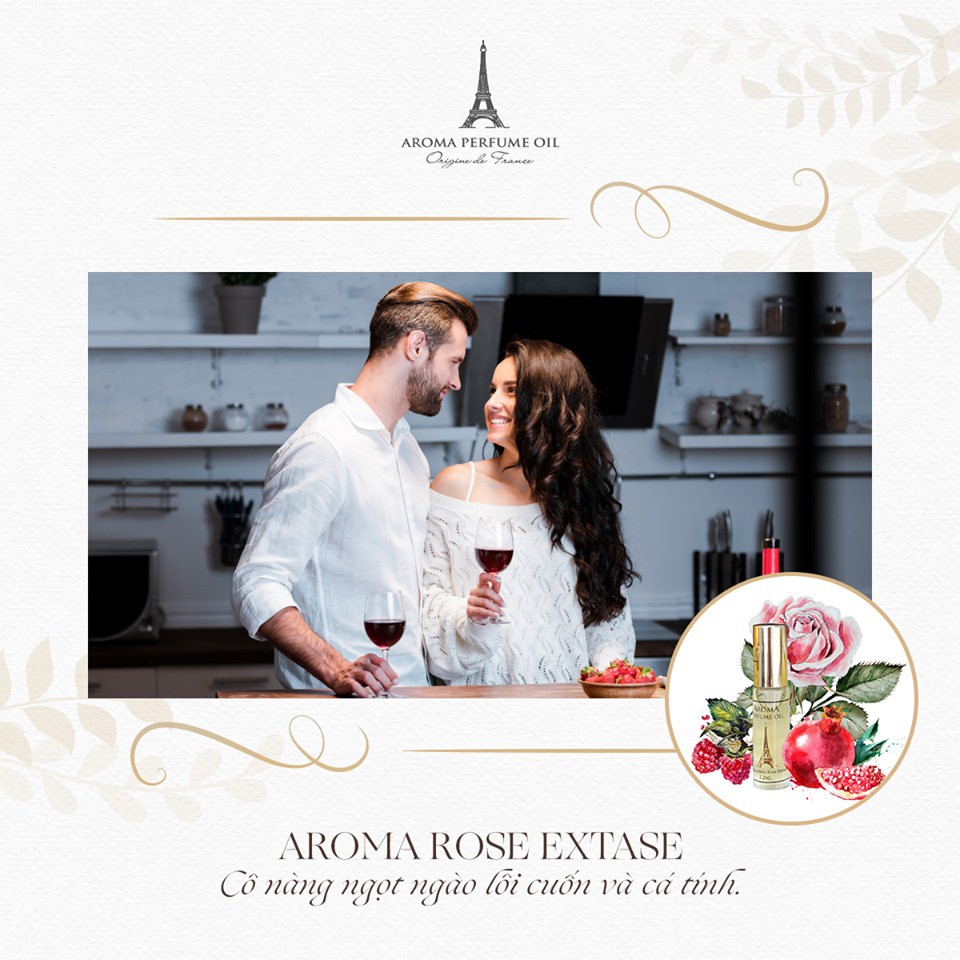 Tinh dầu nước hoa Aroma Rose Extase