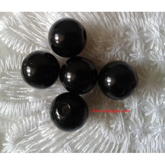 50gam hạt nhựa bóng đen 4,5,6,8mm,10,12mm