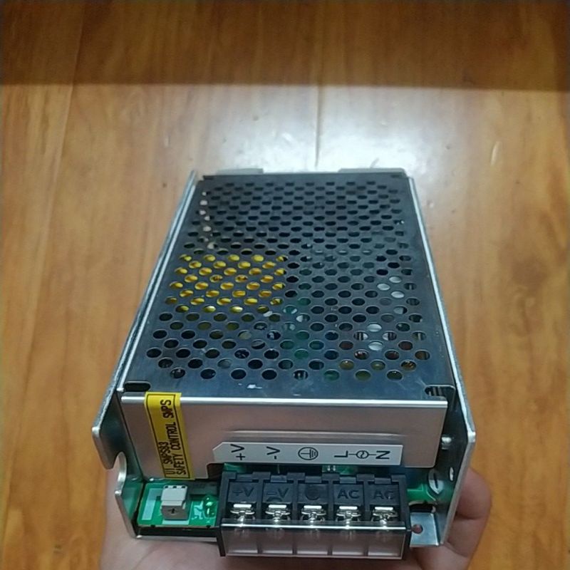 Nguồn Omron 24V 4.5A  24V 6.5A. Nguồn gắn thanh ray. Hàng tháo máy.