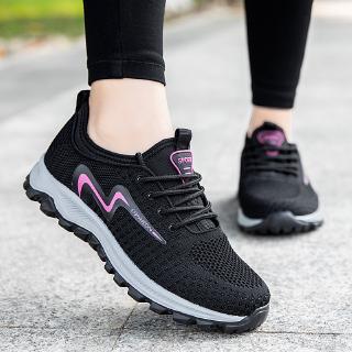 Giày Sneaker Thể Thao Chống Trượt Cho Nữ