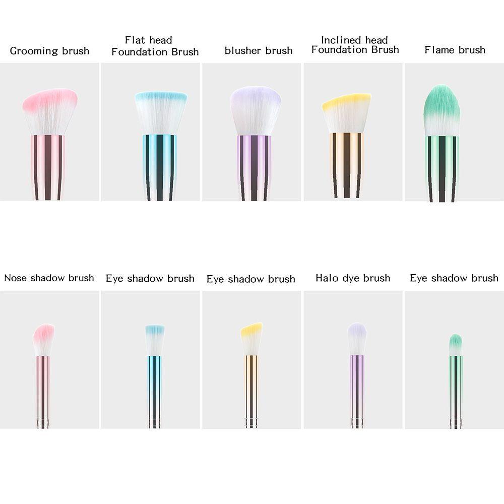 Cọ Trang Điểm Phấn Nền / Phấn Mắt / Tạo Khối Dạng Cát Chảy Mềm Mịn Nhiều Màu Sắc