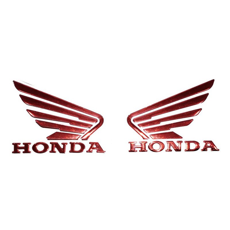 DECAL HONDA CÁNH CHIM - MÀU ĐỎ