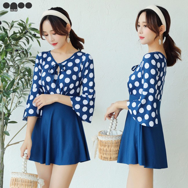 Đồ Bơi Một Mảnh Hoạ Tiết Chấm Bi Phong Cách Quyến Rũ | BigBuy360 - bigbuy360.vn