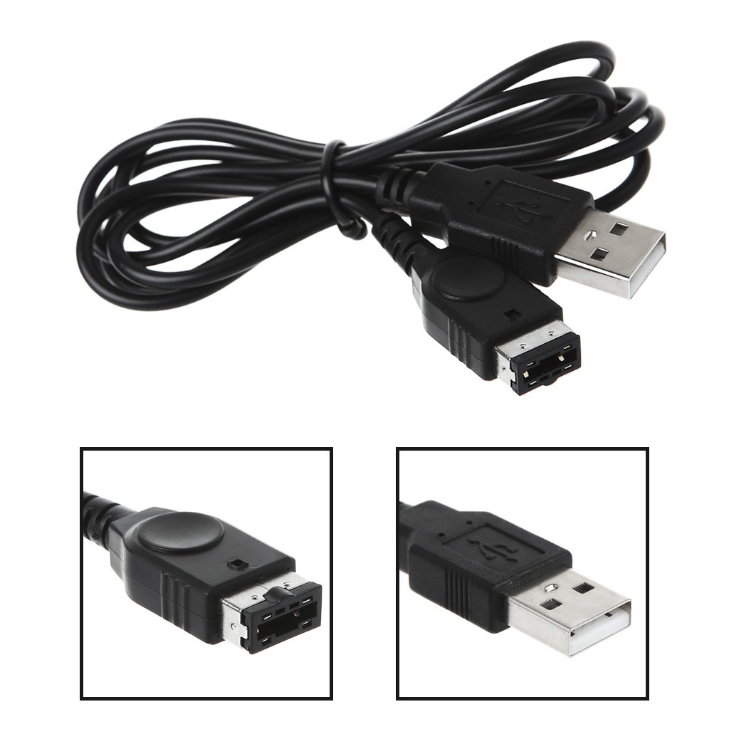 Cáp sạc dài 1.2m cho Nintendo Gameboy Advance GBA SP