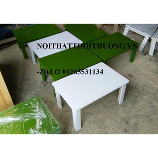 Bàn trà sữa ngồi bệt, bàn gỗ giá rẻ