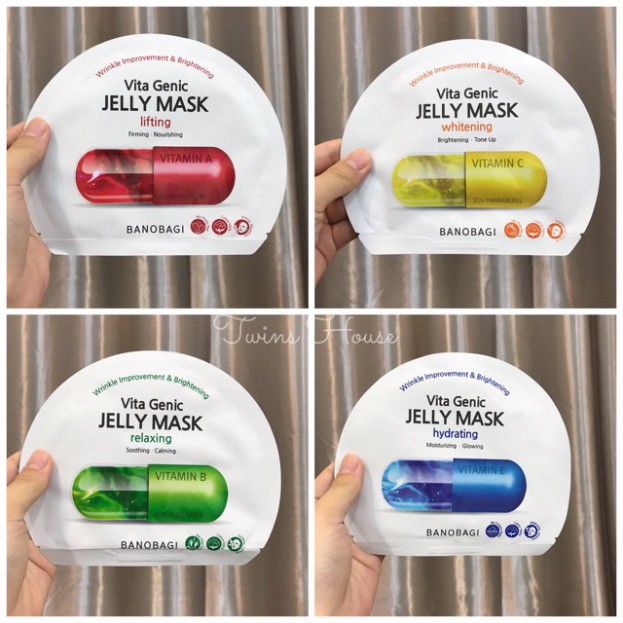 Mặt Nạ Vita Geic Jelly Mask BANOBAGI Vitamin A B C E