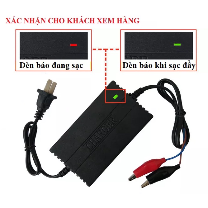 BỘ SẠC BÌNH XE, BÌNH ẮC QUY 12V-2A ĐA NĂNG