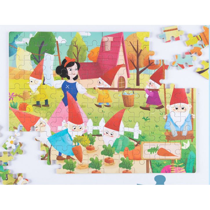 Đồ chơi trí tuệ gỗ an toàn cho trẻ,bộ ghép hình puzzle 120 miếng ghép giúp phát triển tư duy,logic cho bé-Shopmina123