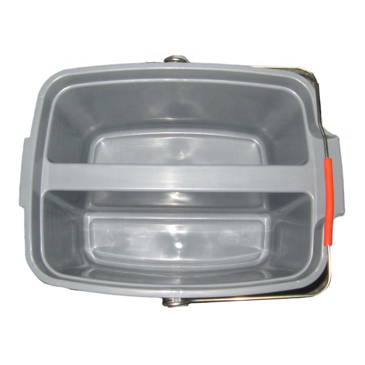 Xô lau kính 2 ngăn B-041 - Xô đựng dụng cụ vệ sinh