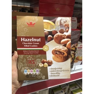 Bánh Quy Nhân Socola Và Hạt Phỉ - Hazelnut Chocolate Cream Filling Cookies