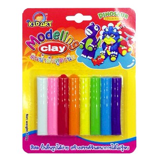 Đất Nặn 8 màu kidart nhập khẩu Thái Lan loại 1