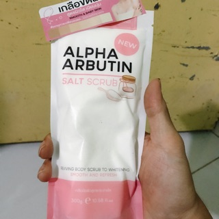 Muối tắm alpha arbutin salt scrub