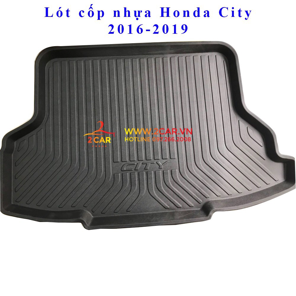 Lót cốp xe Honda CITY 2016-2020 nhựa dẻo