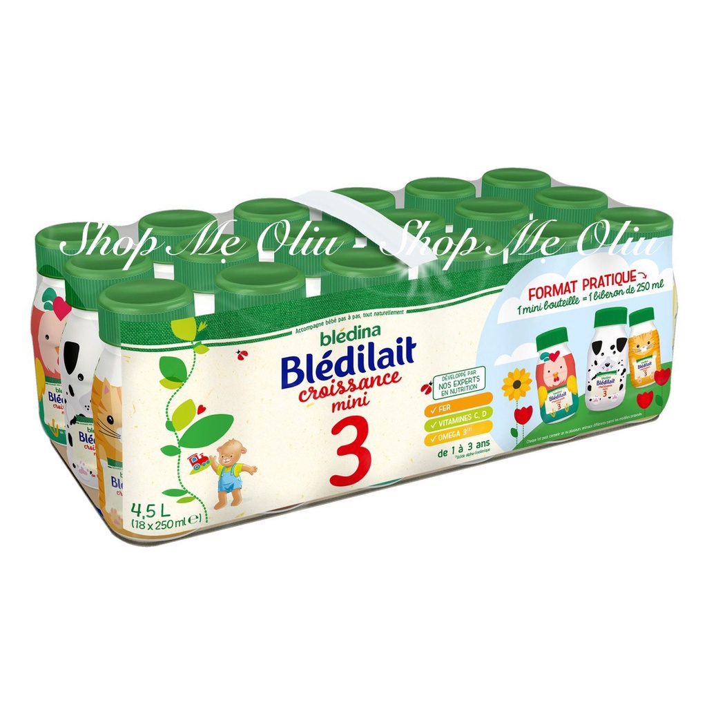 Sữa nước Bledilait thú 250ml