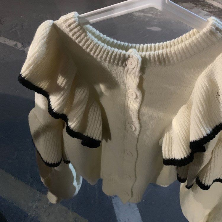 Áo Sweater Dệt Kim Dáng Rộng Phong Cách Phương Tây Thời Trang Mùa Xuân Mới