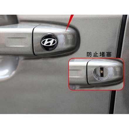 Miếng đệm cửa logo Honda phản quang cao su nhựa chống sốc xe hơi ô tô dán cánh tay nắm hình tròn giảm chấn city civic