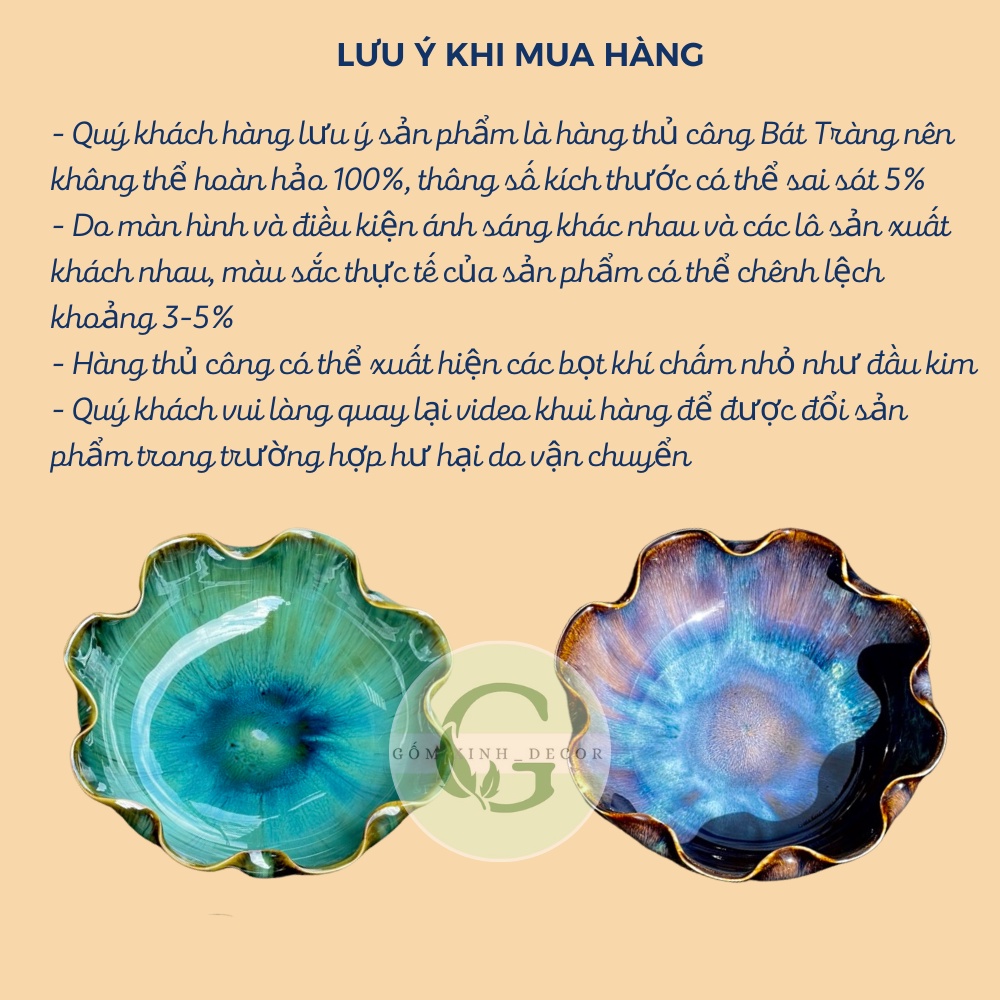 Bát Sen Thả Hoa Tắm Phật - Bát Minh Đường Tụ Thuỷ