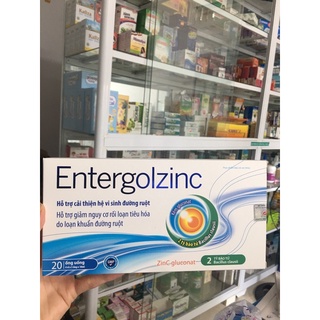 Men vi sinh Entergolzinc cải thiện hệ vi sinh đường ruột hôp 20 ống