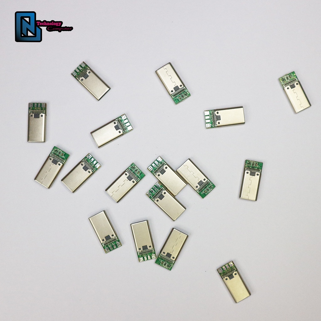 Đầu Type C Loại Chân Dài Thích Hợp Sạc Nhanh Truyền Dữ Liêu 4 Pin