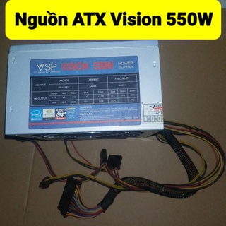 Mua Nguồn ATX Vision 550W (đã sử dụng)