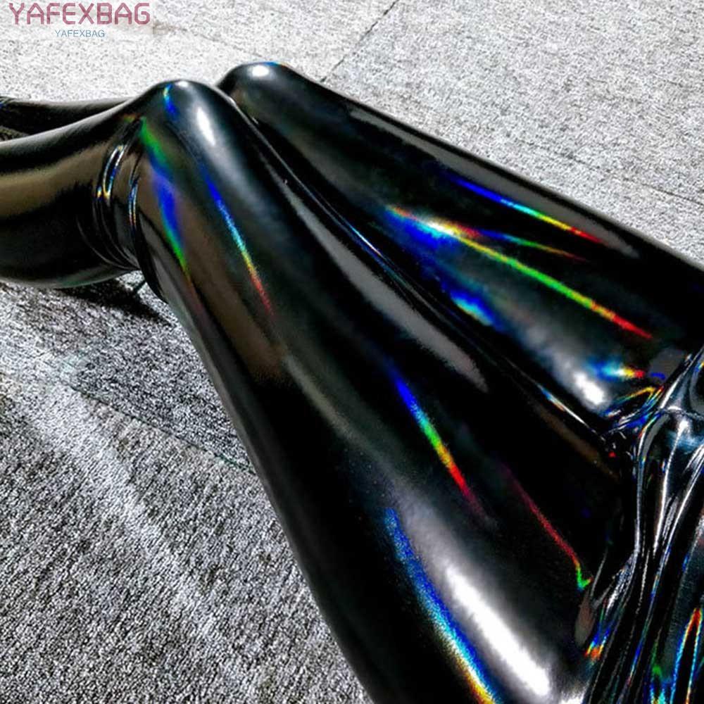 Quần Legging Da Pu Phản Quang Cho Nữ