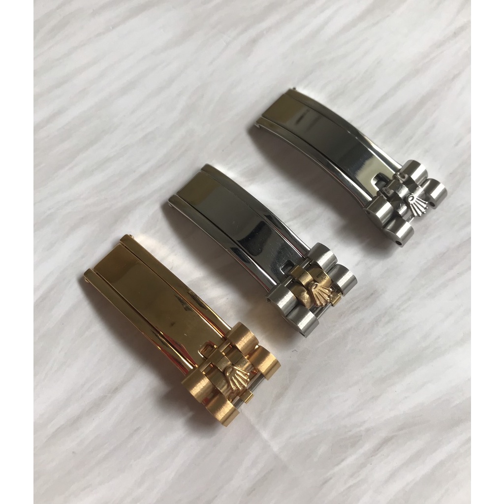 Khoá Đồng Hồ ROLEX 5 Mắt Thép Không Gỉ