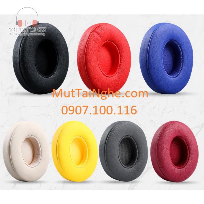Mút đệm beats solo2, solo3 - cặp Pad đệm bọc cho headphone  da cao cấp - Tai nghe AZ
