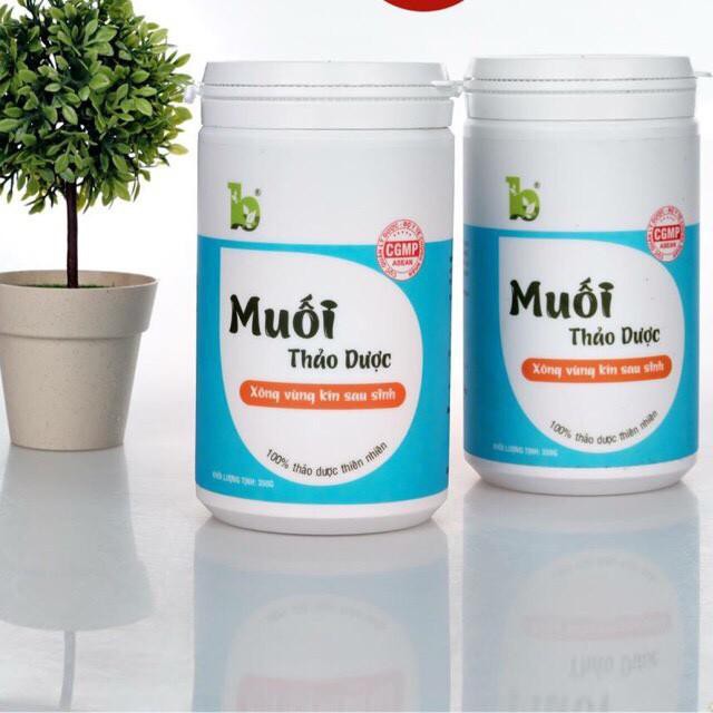 Combo 2 Muối thảo mộc xông hơ Bảo Nhiên 350gr dành cho mẹ sau sinh giúp Se khít – Sát khuẩn – Phục hồi vùng kín sau sinh
