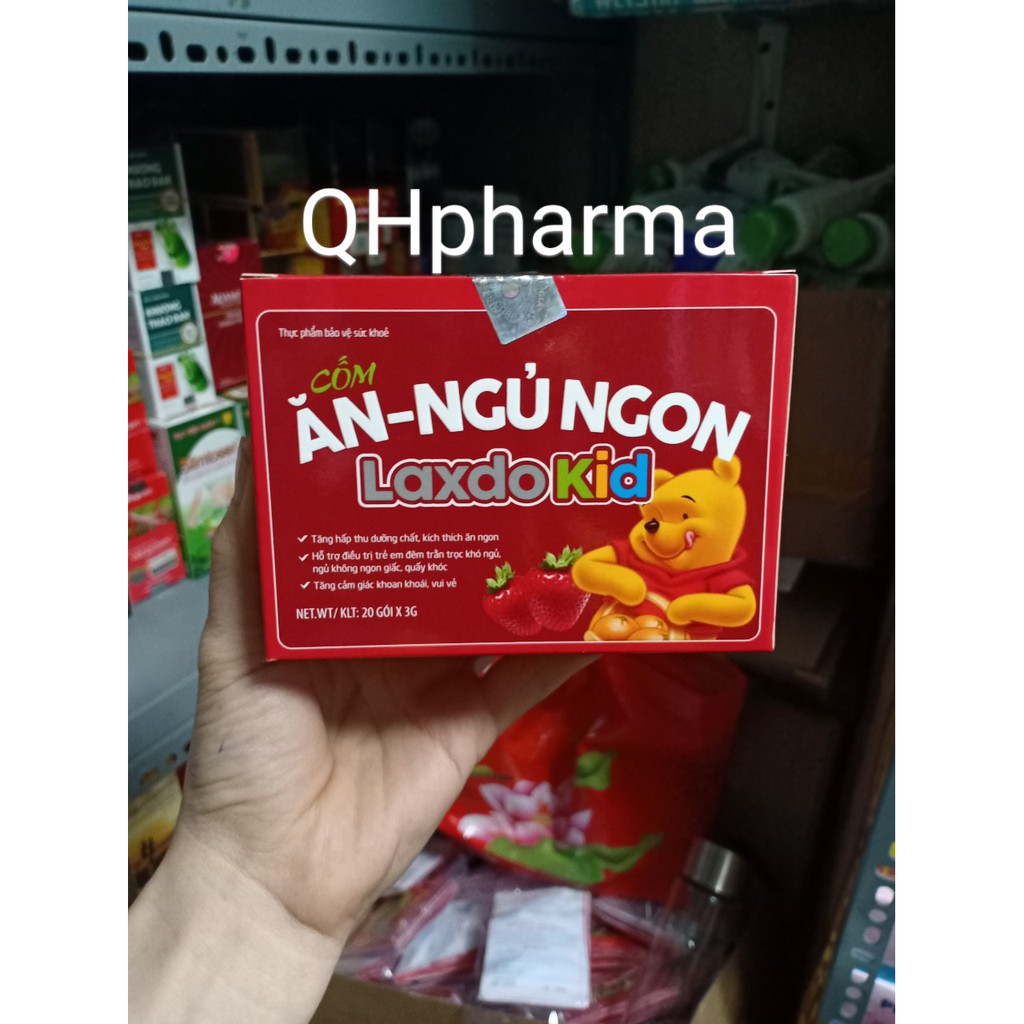 Cốm bổ LAXDOKID giúp bé ĂN NGỦ NGON mỗi ngày