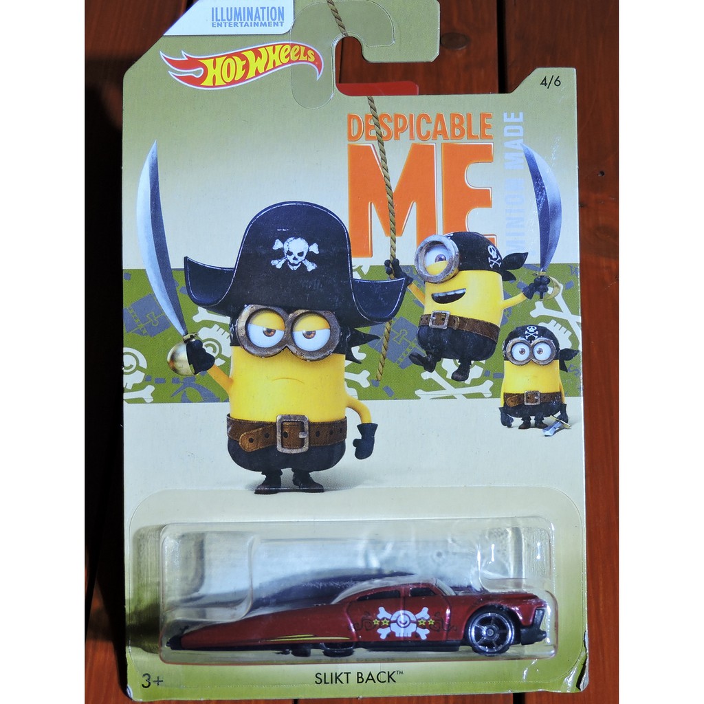 Combo 6 Mô Hình Xe Hotwheels Minion T1