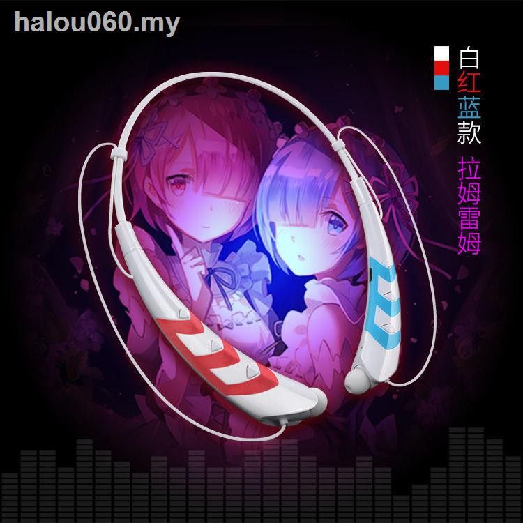 Tai Nghe Bluetooth Phát Sáng Hình Hatsune Miku