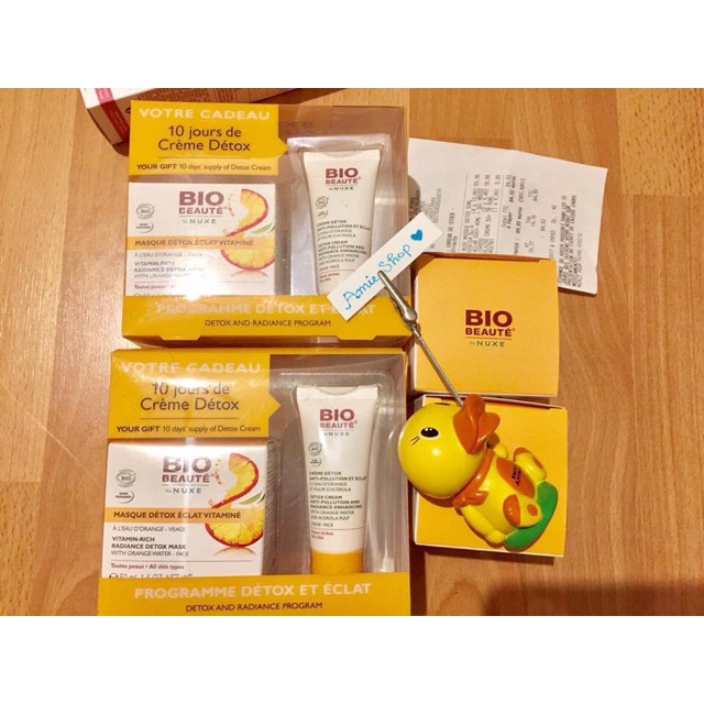Bio Nuxe Beaute Masque Detox Eclat Vitamine - Mặt nạ thải độc 