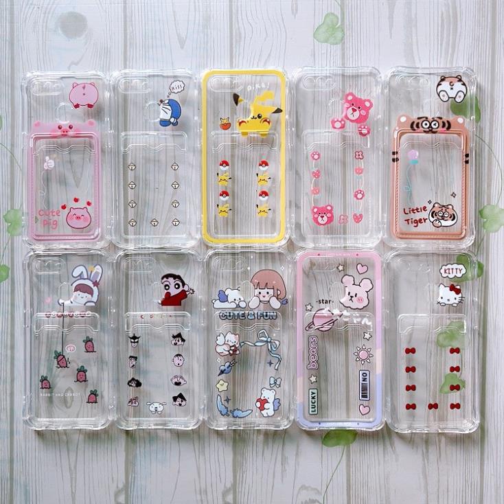 Ốp ví dẻo Oppo A5S/A7/A12/F9/A74 4G/Reno 6/A16/A15/A15S