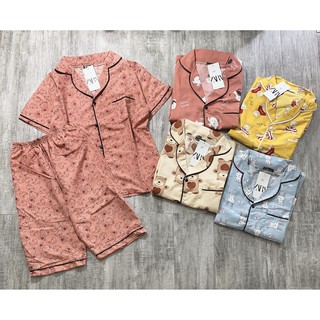 Bộ Pizama 💟FREESHIP💟 Bộ Mặc Nhà Nữ Giá Rẻ