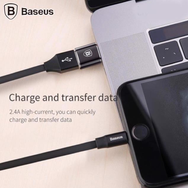 Đầu chuyển đổi OTG USB Type C sang USB A Baseus (TYPE C Male to USB Female Cable Adapter Converter)