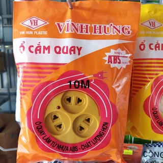 Ổ cắm điện nối dài di động vĩnh hưng 5m, 8m, 10m