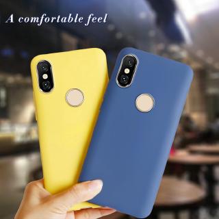 Ốp điện thoại màu trơn bề mặt nhám chống sốc cho Xiaomi Redmi S2 Y2
