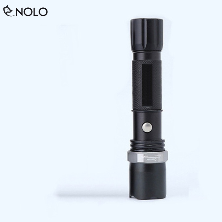 Đèn Pin Sạc Cầm Tay Mini Có Zoom Model M101 Có 3 Chế Độ Sáng Quang Thông 200 Lumen Công Suất 5W Có Kèm Bộ Sạc
