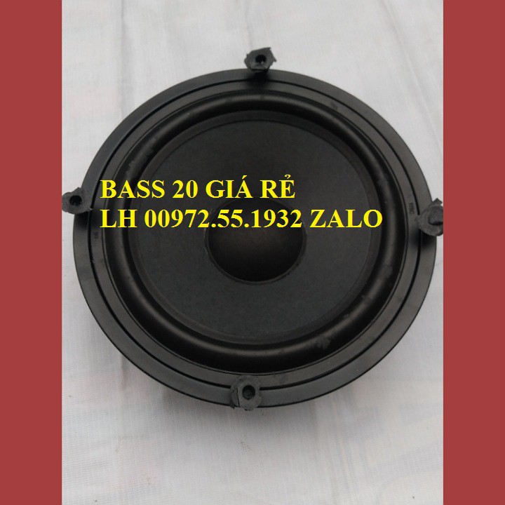 CỦ LOA BASS 20 GÂN CAO SU GIÁ RẺ- ÂM THANH HAY - GIÁ 1 Chiếc