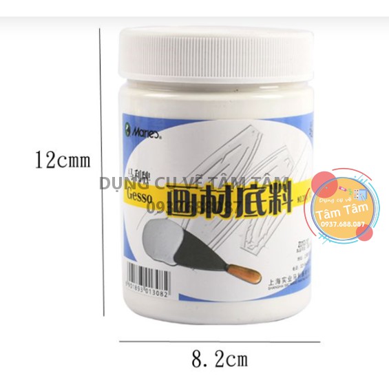 [ TÂM TÂM ]-Hồ toan Gesso, Gesso Mairies 500ml-