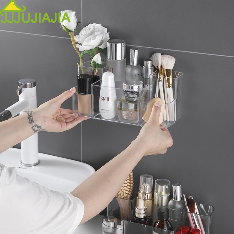 Khay Đựng Mỹ Phẩm JUJIAJIA Thiết Kế Gắn Tường Tiện Dụng