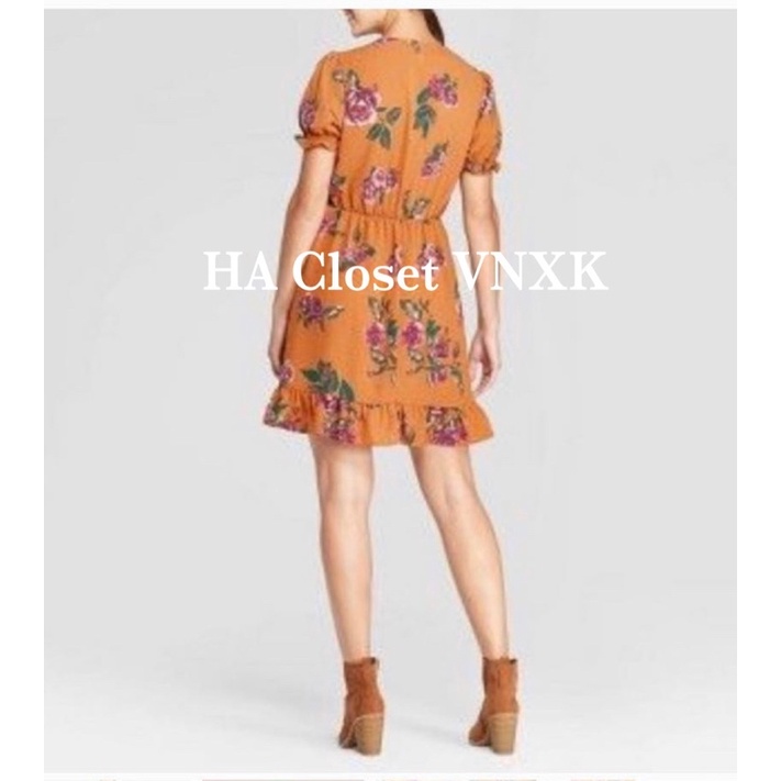 Đầm Voan Hoa Xuất Dư Xinh