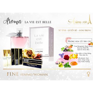 LACOME LAVIE - Tinh dầu nước hoa Pháp sỉ lẻ (chai 5ml và chai 12ml) - nước hoa mini