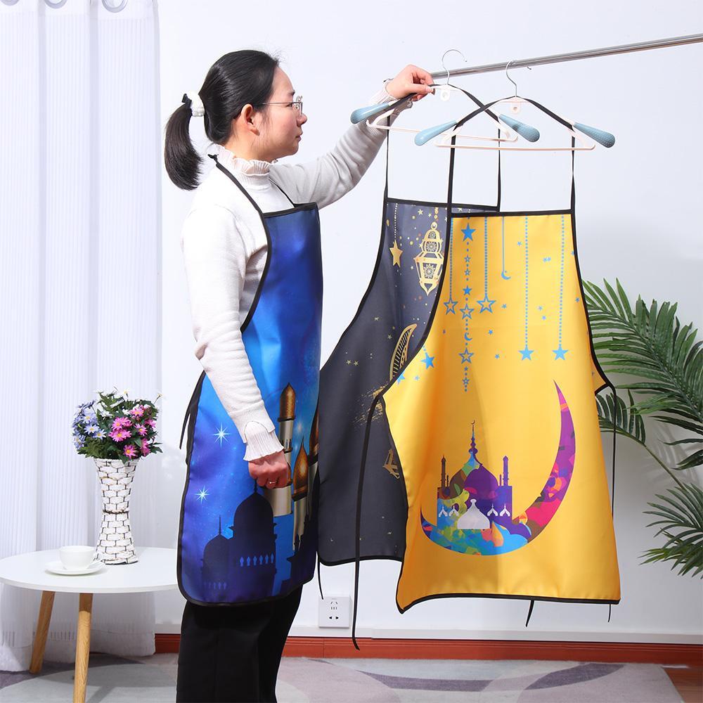 Tạp Dề LAKAMIER Ramadan Kareem Trang Trí Bữa Tiệc Gia Đình