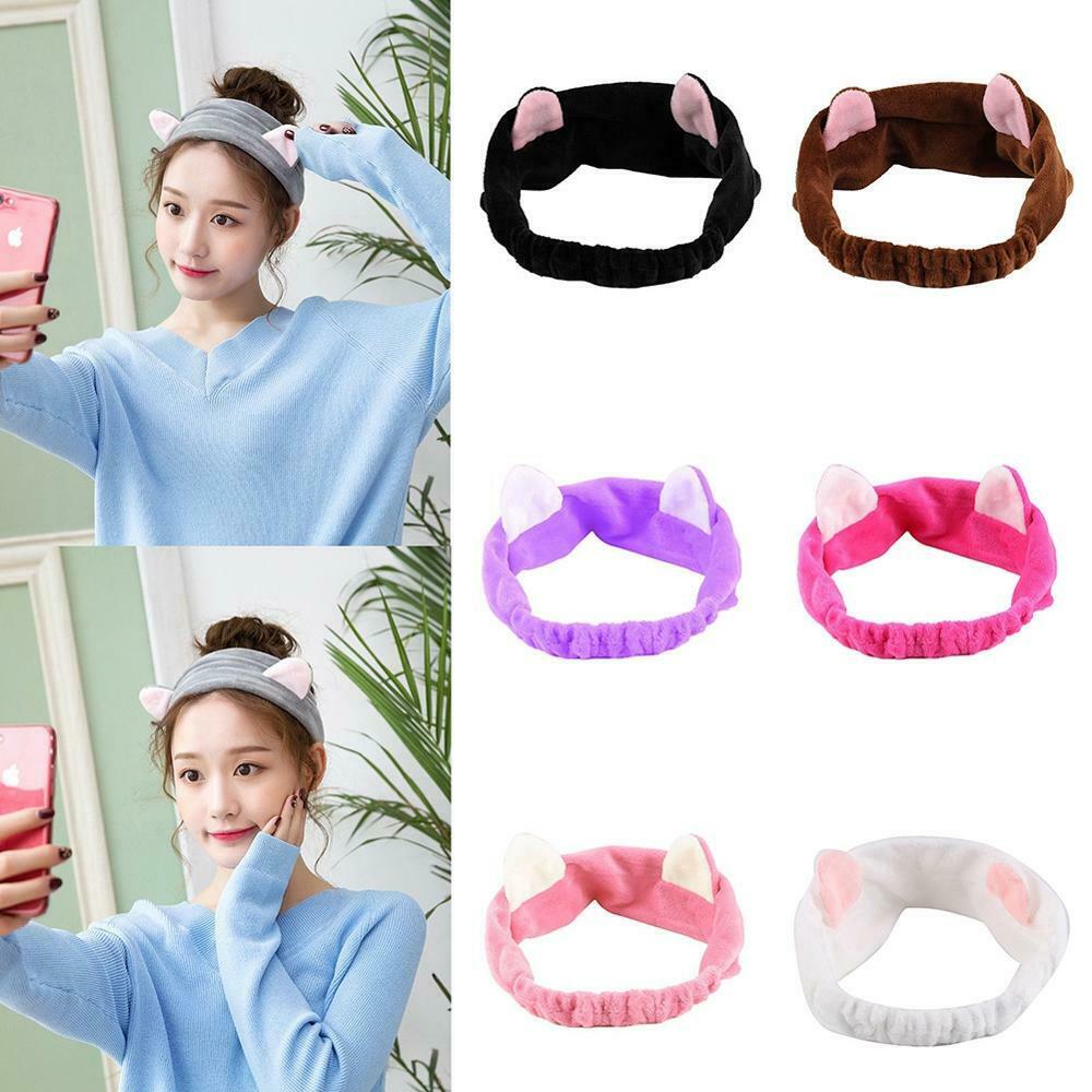 Băng đô tai mèo co giãn thời trang dễ thương cho nữ